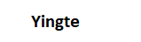 Yingte