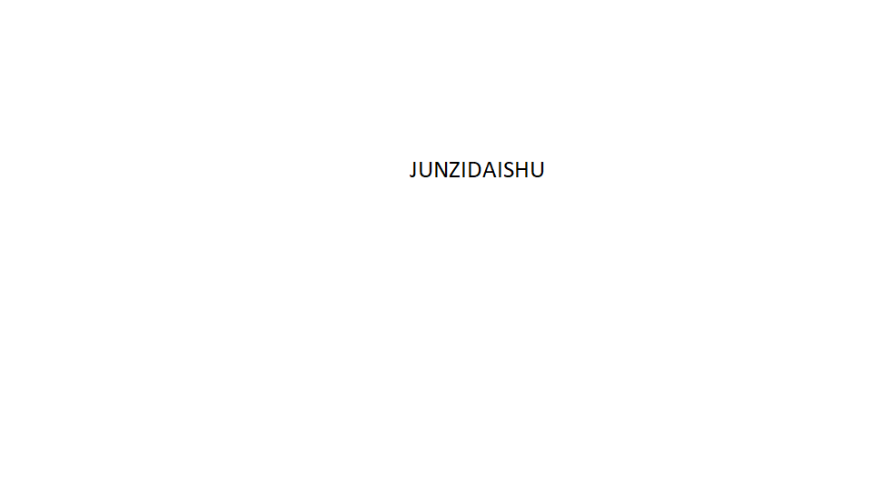 JUNZIDAISHU