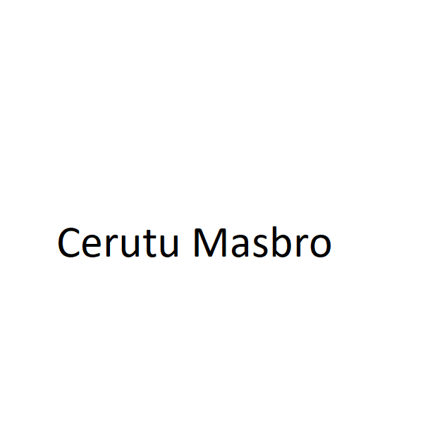 Cerutu Masbro