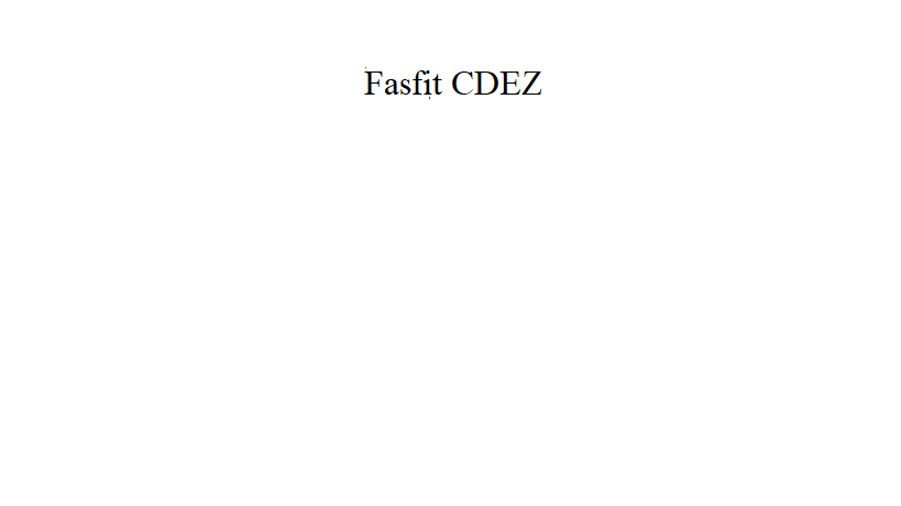 Fasfit CDEZ