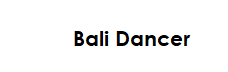 Bali Dancer
