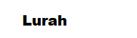 Lurah