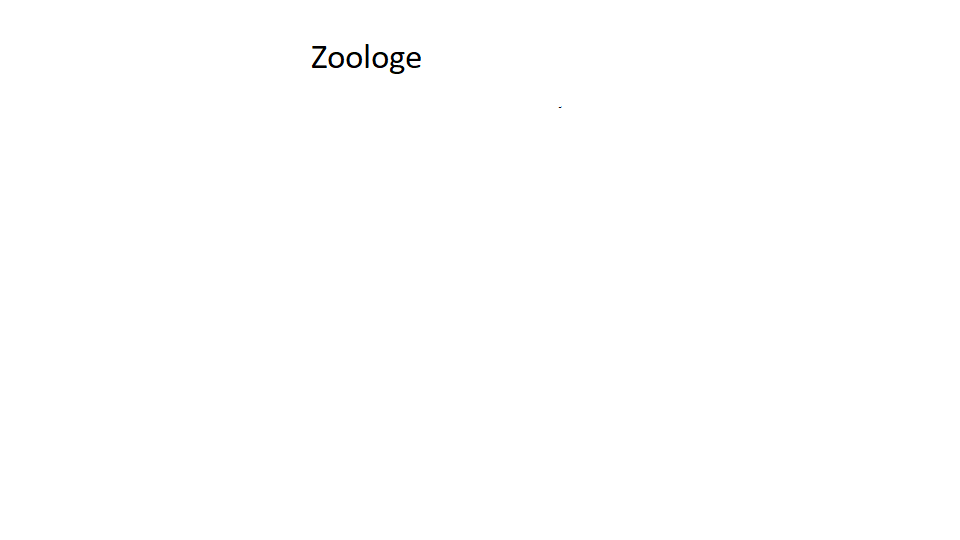Zoologe