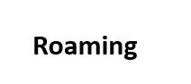 Roaming