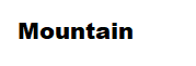 MOUNTAIN