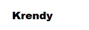 Krendy