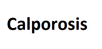 Calporosis