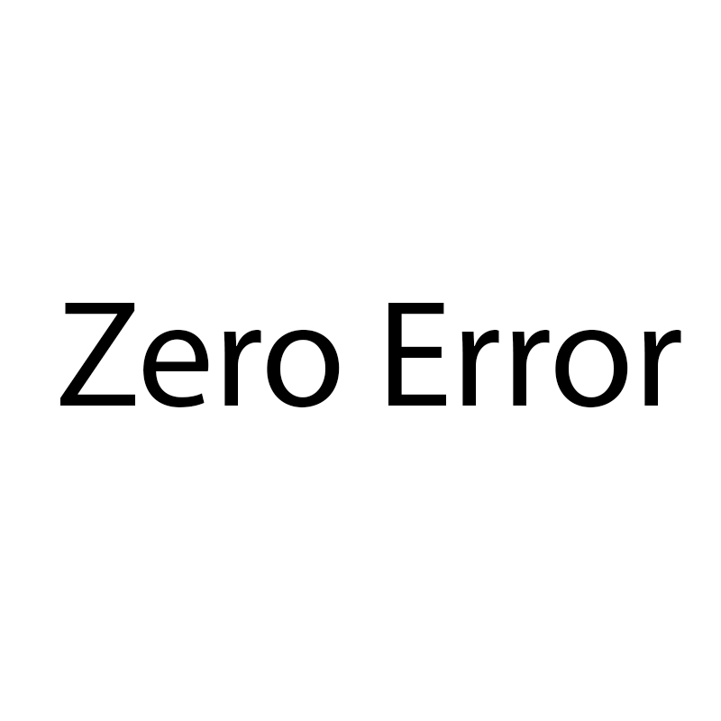 Zero Error