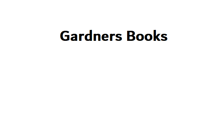 Jual Gardners Books Terbaru Oktober 2023 100% Original – Official Store ...