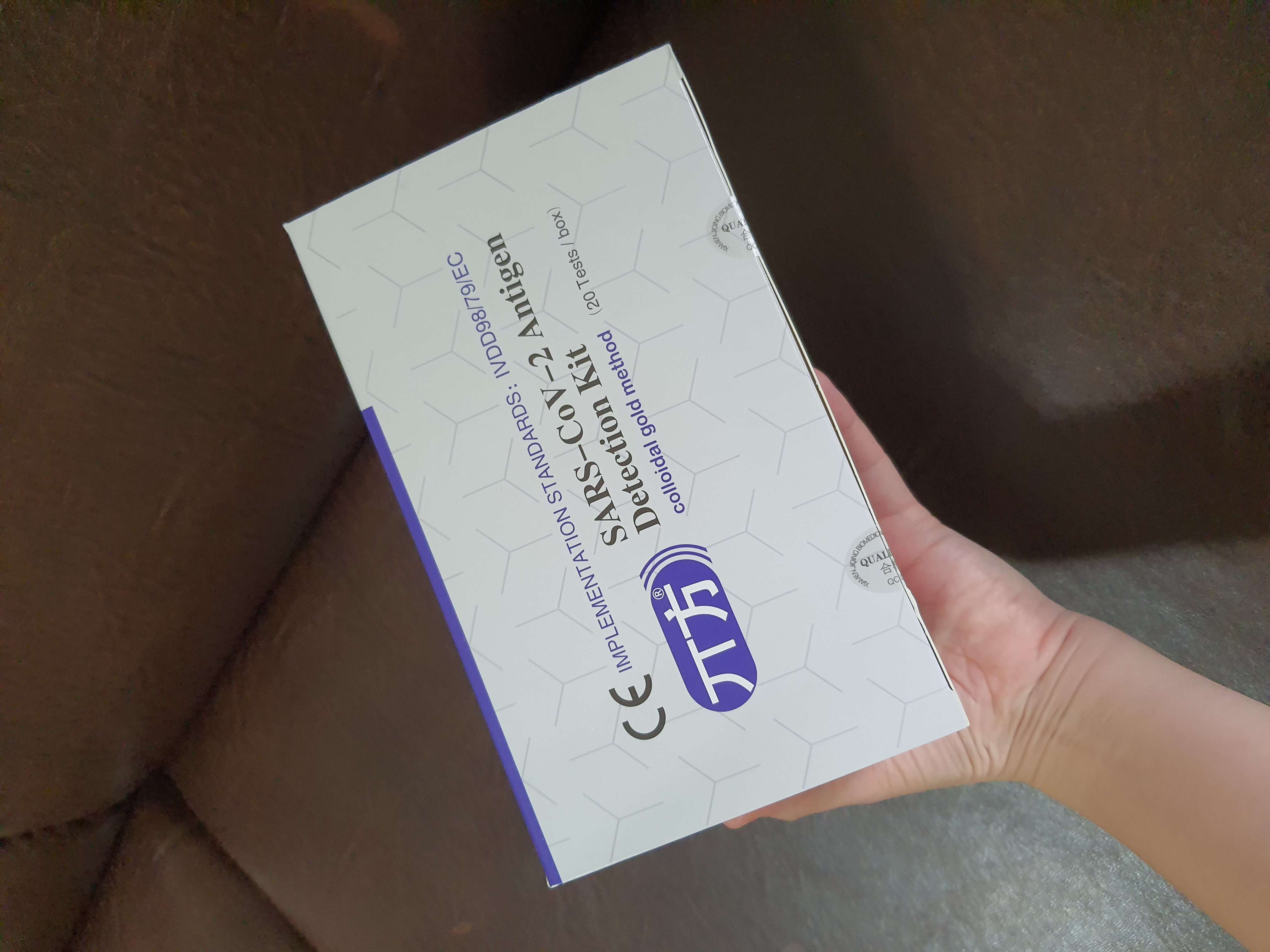 Jual ALAT TEST AIR LIUR SALIVA XIAMEN JIQING ISI 20 ONSITE