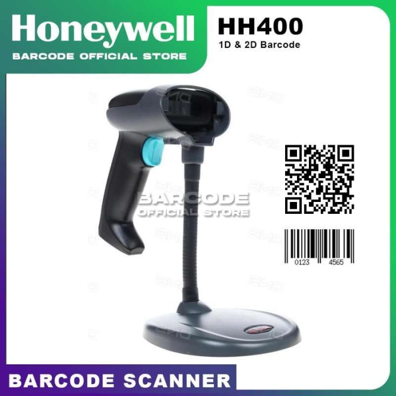 Scanner Barcode Honeywell HH400 Imager 2D ( Model Gun ) Scan Layar HP