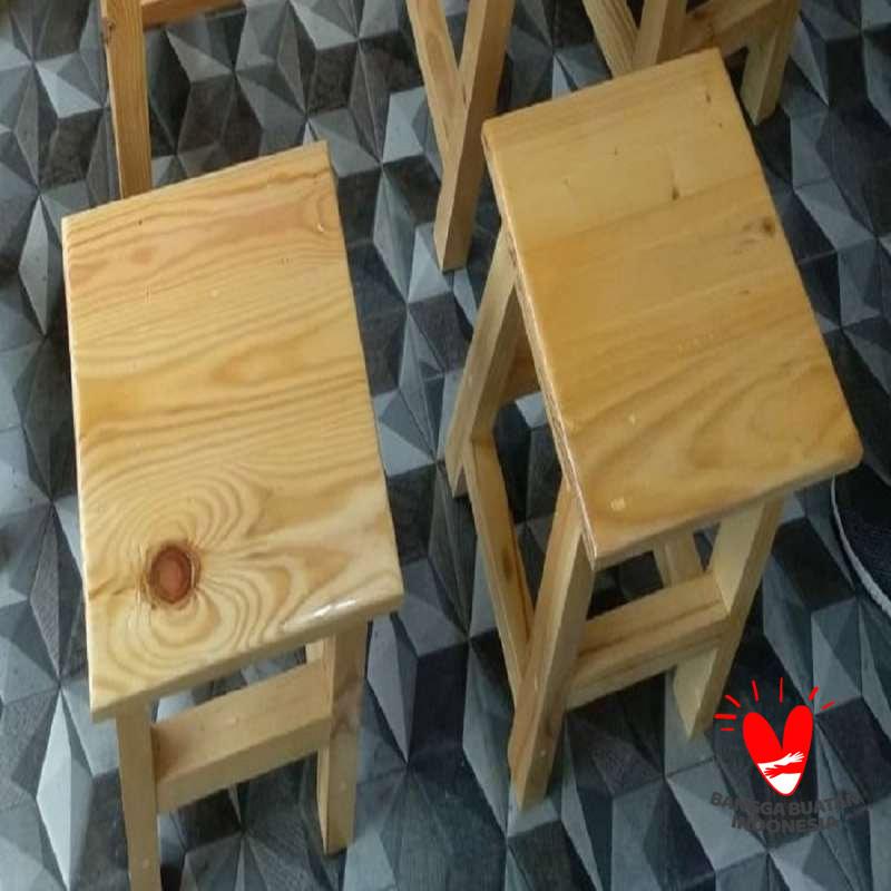 Jual Kursi Kayu Minimalis Untuk Cafe Taman Tinggi 75 Cm Bangku Pendek Kecil Kayu Jati Belanda Kuat Kokoh Dan Harga Terjangkau Online Maret 2021 Blibli