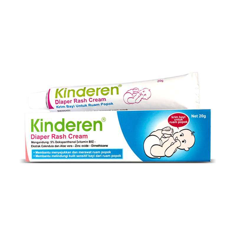 Jual Kinderen Diaper Rash Cream Hilangkan Ruam Bayi di Seller 