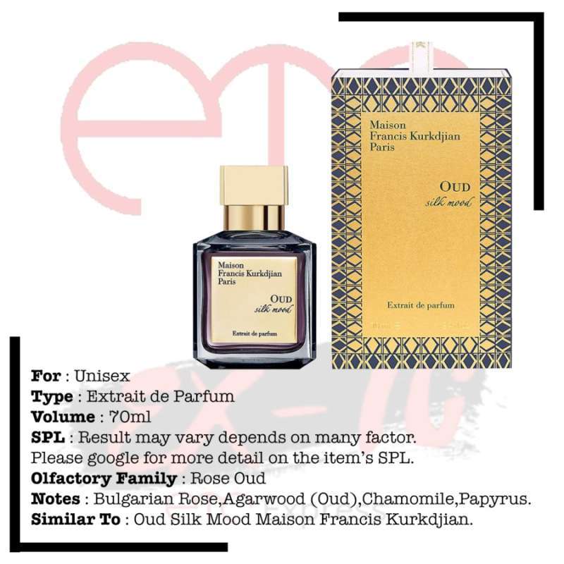 Maison Francis Kurkdjian Oud Silk Mood Edp Parfum Unisex 70ml Terbaru September 2021 Harga Murah Kualitas Terjamin Blibli