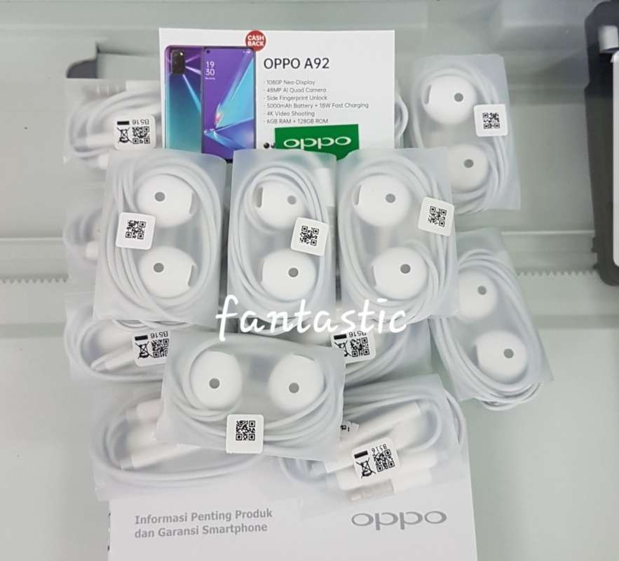 Headset oppo 2025 a92