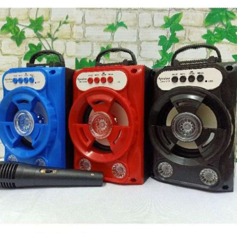 Jual Mic Speaker Bluetooth Karaoke Sp 51aktif Radio Big Bass Speaker Tn Online Februari 2021 Blibli