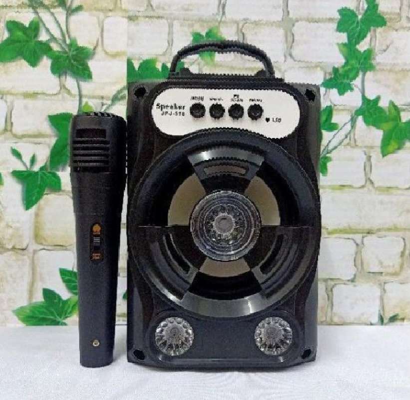 Jual Mic Speaker Bluetooth Karaoke Sp 51aktif Radio Big Bass Speaker Tn Online Februari 2021 Blibli