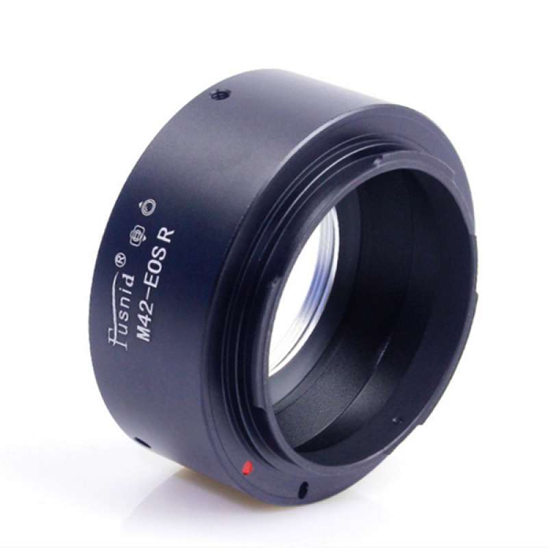 cincin adaptor lensa kamera logam untuk lensa dudukan ulir sekrup m42 ke kamera mirrorless bingkai penuh canon eos r