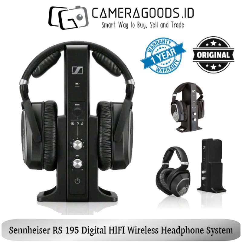 Jual Sennheiser RS 195 Digital HIFI Wireless Headphone System di Seller  Camera Goods - Kota Jakarta Utara, DKI Jakarta | Blibli