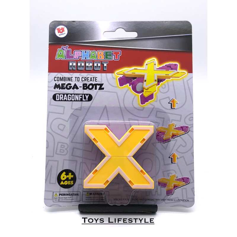 Promo Mainan Edukasi Toy Addict Alphabet Huruf Robot Mega Botz X