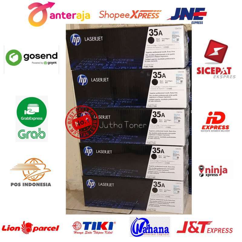 Jual toner hp laserjet 35a cb435a BARU p1005 p1006 di Seller Jutha - Kota  Jakarta Pusat, DKI Jakarta | Blibli