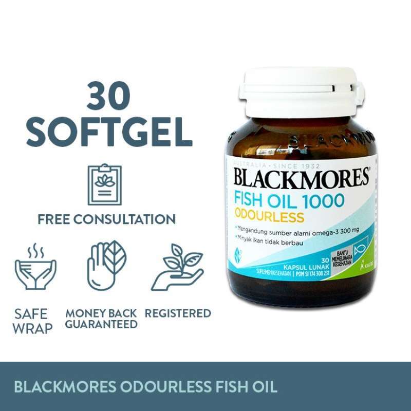 blackmores blackmores odourless fish oil 1000 mg