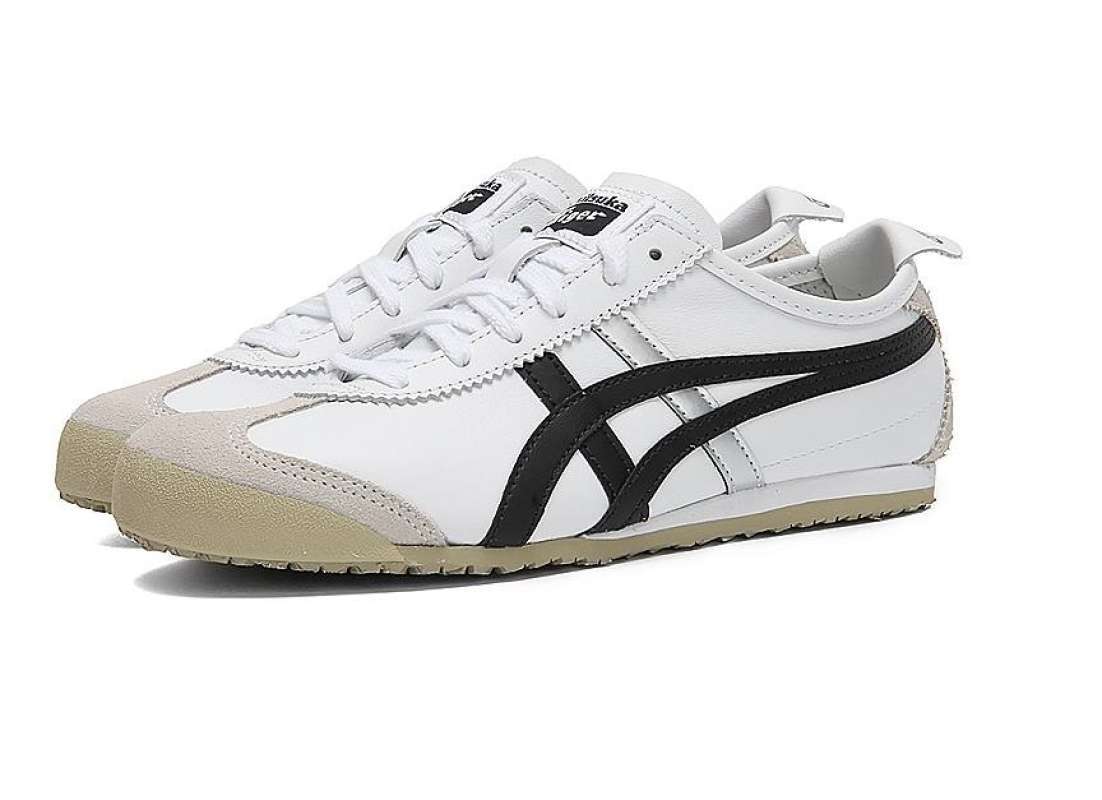 onitsuka white black