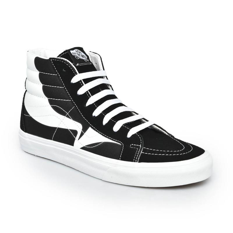 Jual Vans SK8 Hi Reissue Wrap Black True White VN0A4U3D21N
