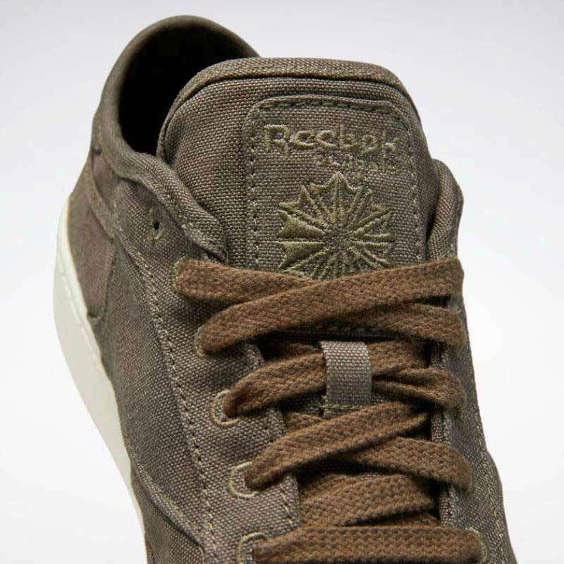 reebok khaki club c c&c trainers