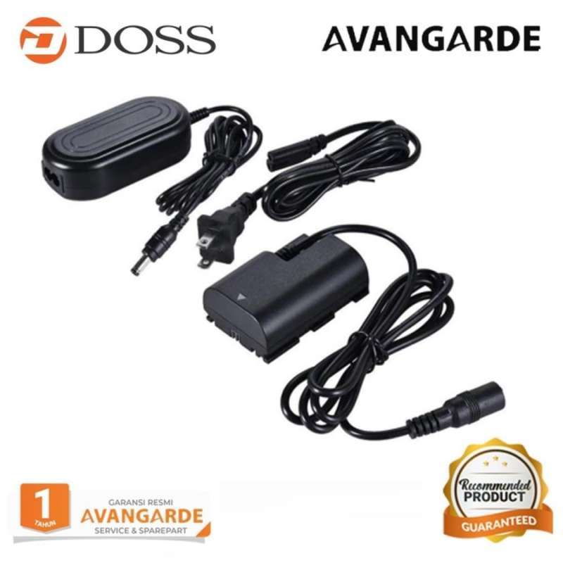 doss avangarde lp e6 dummy battery dc coupler for canon eos 5ds r 80d 7d