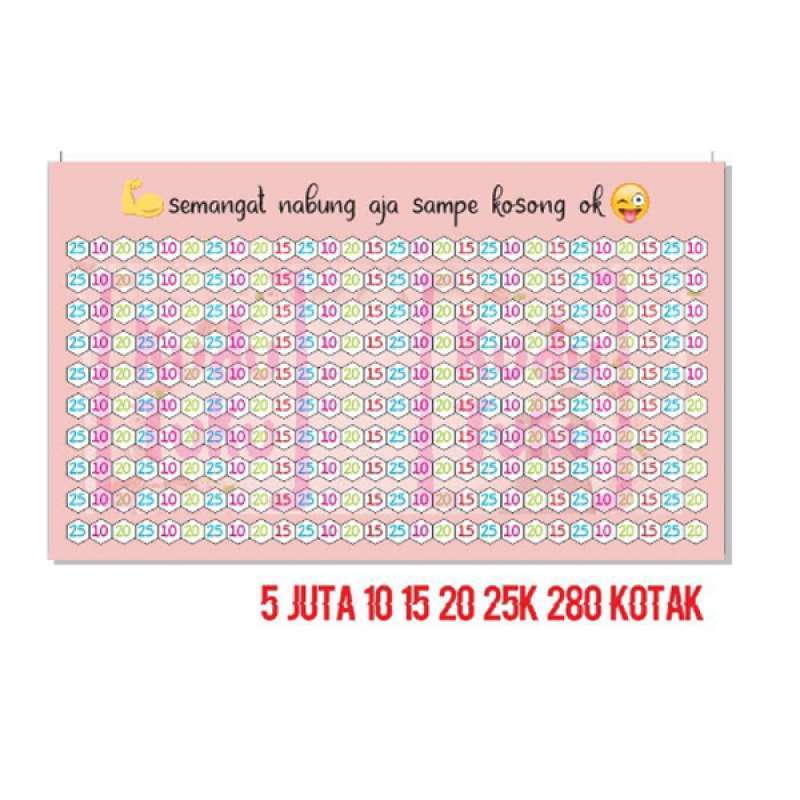 Jual Celengan Target 5 Juta Online Mei 2021 Blibli