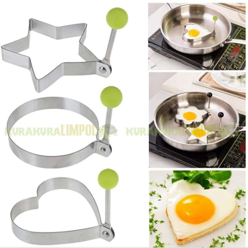 Jual Alat Cetakan Telur Goreng Mata Sapi Ceplok Cetak Dadar Daging Stainles Online Mei 2021 Blibli