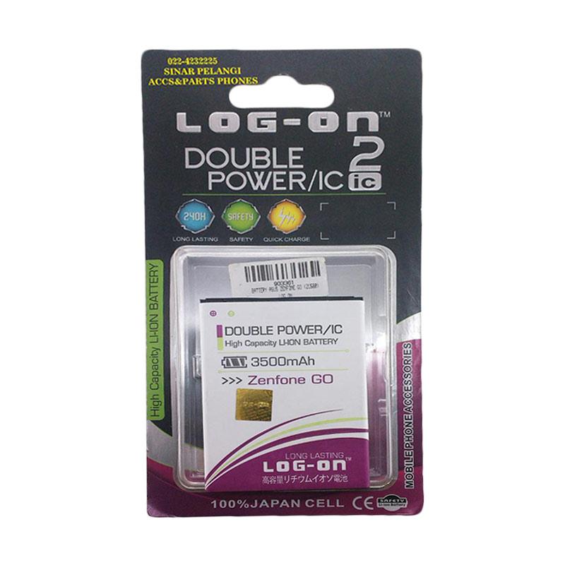 Jual Log On Double Power And Ic Battery For Asus Zenfone Go 3500 Mah Online Agustus 2020 Blibli Com