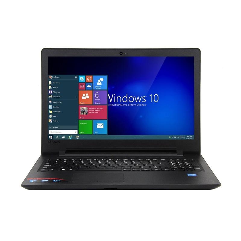 Lenovo Ideapad 110-15ISK Notebook - Hitam [Core i3-6100/ RAM 4GB/ HDD 1TB/ Win 10/ 15.6 Inch]