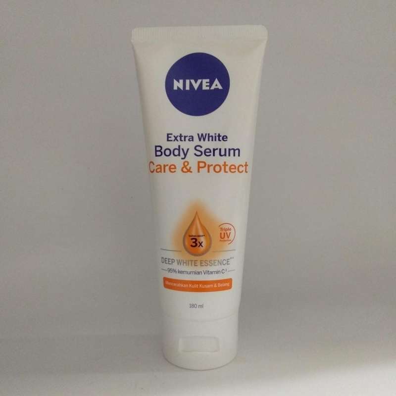 Nivea body serum care and shop protect
