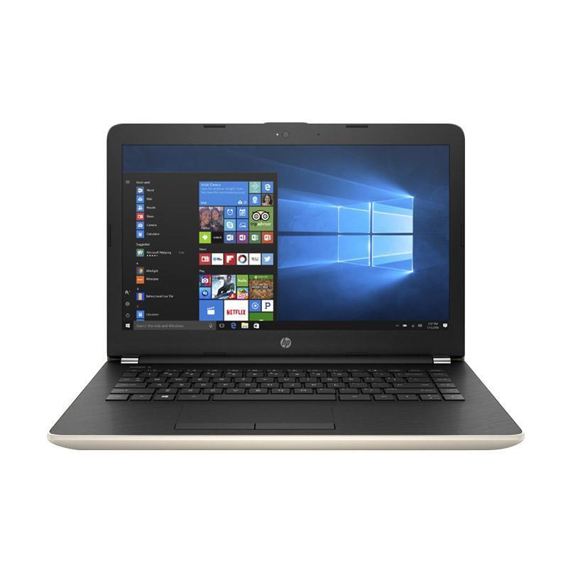 HP 14-BS012TX Notebook - Gold [Intel Core i5-7200U/ 4GB/ WIN 10]