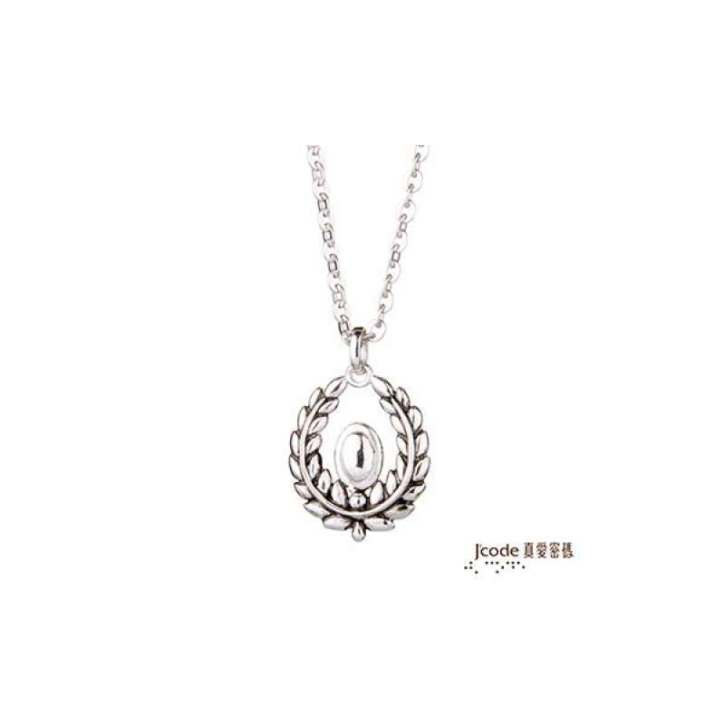 olive leaf sterling silver male pendant 