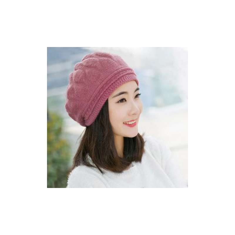 Yang Yi Yan small ribbed wool hat ear 
