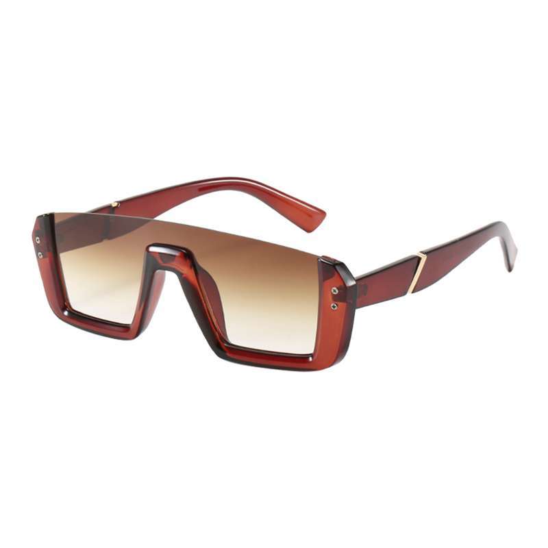 Square sunglasses oversized