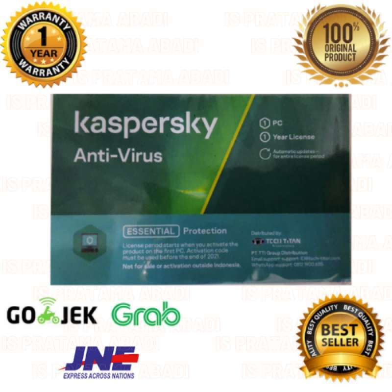 Promo Antivirus Kaspersky Kav 1 User 2017 Garansi Resmi 1 ...