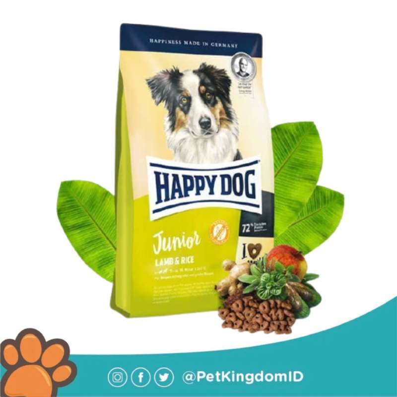 Happy dog junior sales lamb and rice