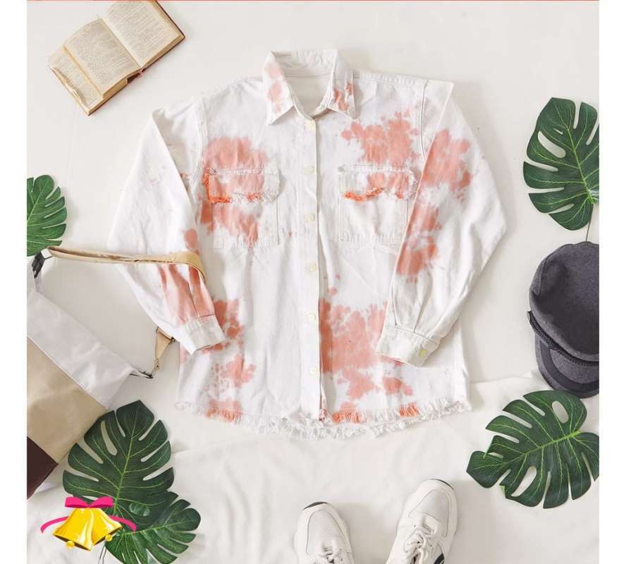 Promo JAKET CASUAL WANITA LULA TIE DYE 