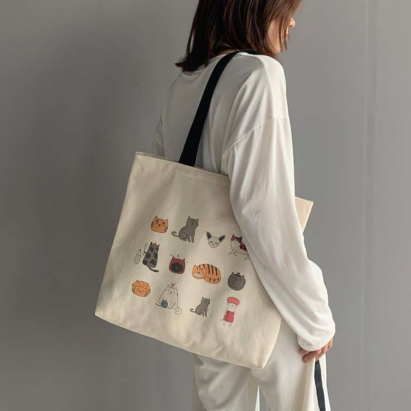 Motif tote bag simple new arrivals