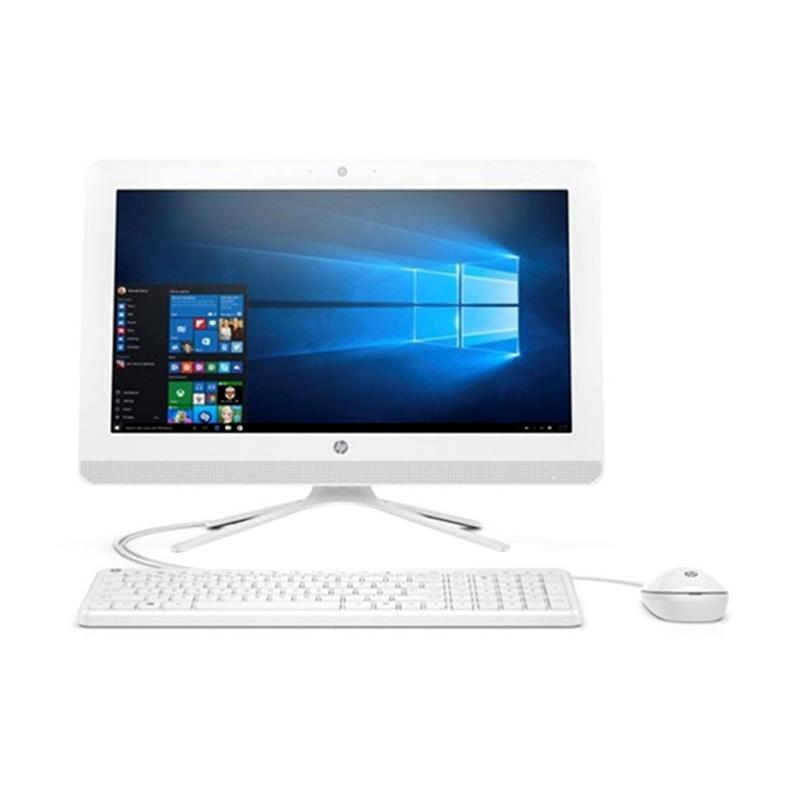 HP 20-C040D AIO Desktop PC - White [19.5 Inch FHD/Windows 10/Intel J3060/4GB/500GB]