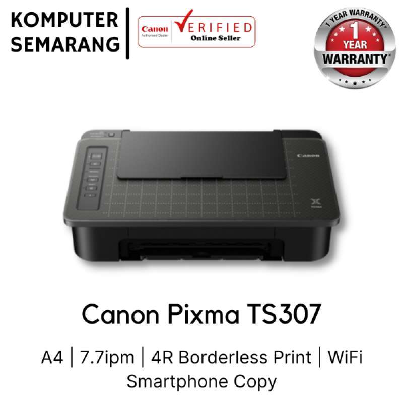 Promo Canon TS-307 WiFi Printer di 