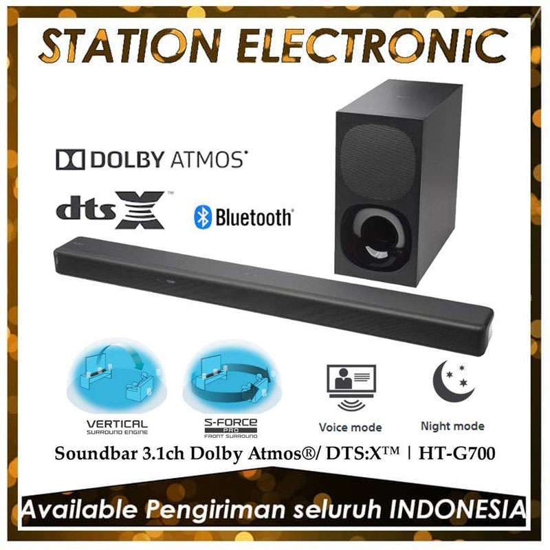 Promo SONY HT-G700 Soundbar 3.1ch Dolby 