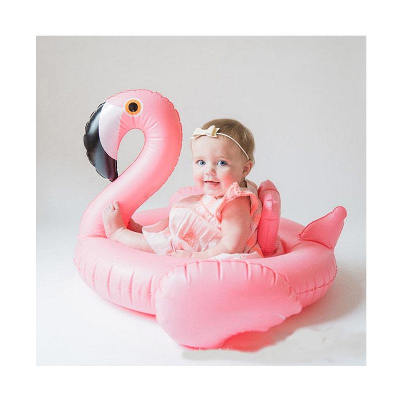 sportsite motif burung flamingo baby float pelampung renang bayi pink
