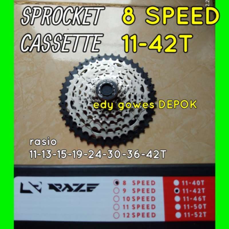Sprocket 8 speed 42t new arrivals