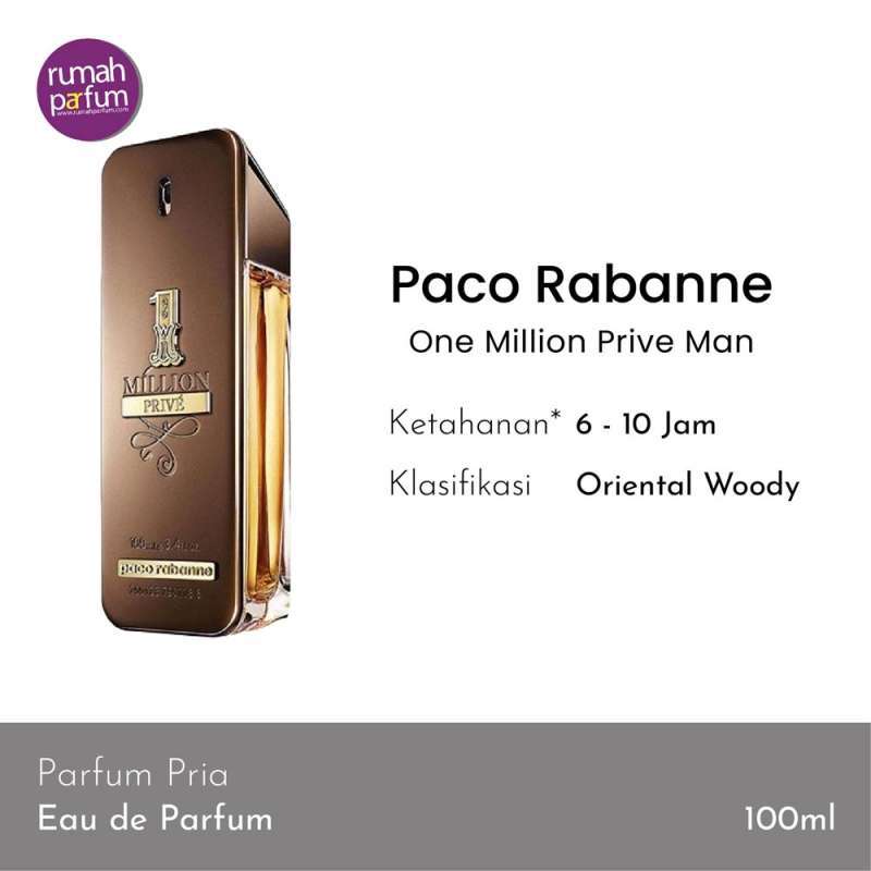 Jual Paco Rabanne One Million Prive Man Parfum Pria [100 mL] di Seller  Rumah Parfum - Kota Jakarta Barat, DKI Jakarta | Blibli