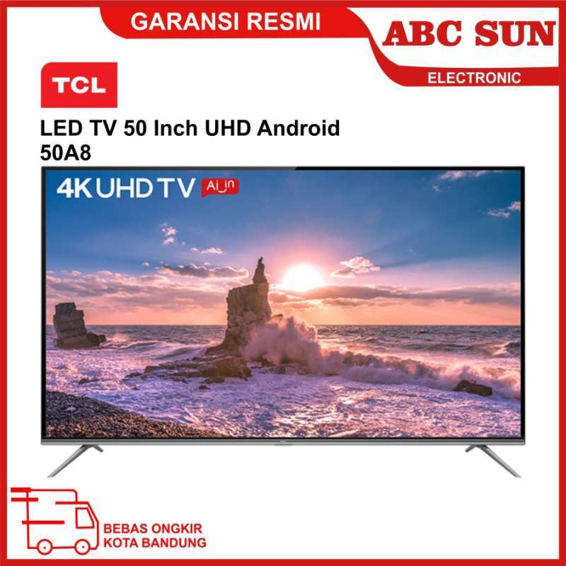 Jual Tcl 50a8 Led Tv Smart Android 4k Uhd Netflix Hdr 50 Inch Terbaru Juli 2021 Blibli